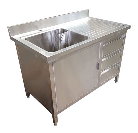 stainless steel sink cabinet factory|stainless steel sinks b&q.